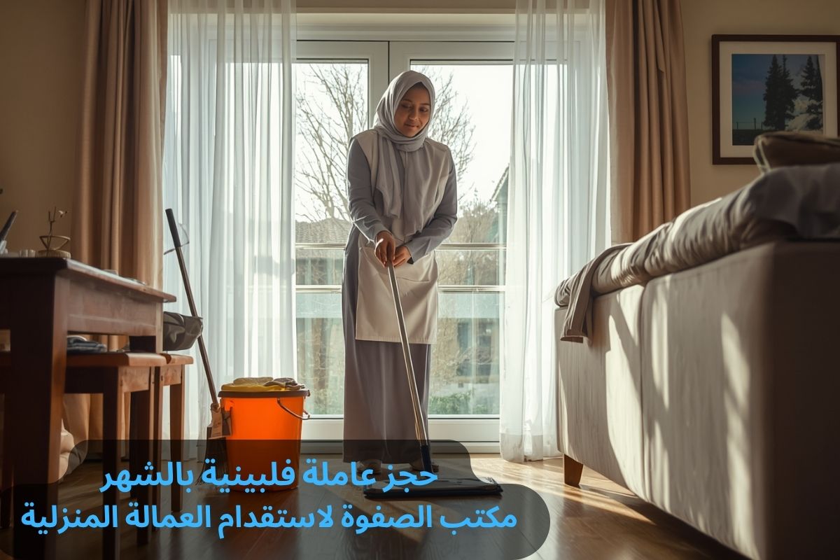 حجز عاملة فلبينية بالشهر